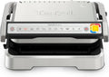 TEFAL OptiGrill 2in1 GC773D10, Edelstahl, Metall, Rechteckig, Tasten, Drehregler, Rost, 600 cm?