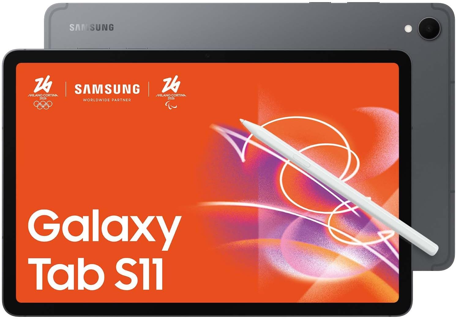 Tab S11, 3 anni di garanzia, Tablet AI, WiFi, Design Leggero, Strumenti AI Multimodali, DeX, RAM 12GB, 128 GB, Batteria a Lunga Durata, Gray [Versione Italiana]