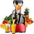 Spremiagrumi a freddo, spremiagrumi a masticazione lenta, grande scivolo da 200 W per frutta e verdura intera, facile da pulire, ideale per spremere sani