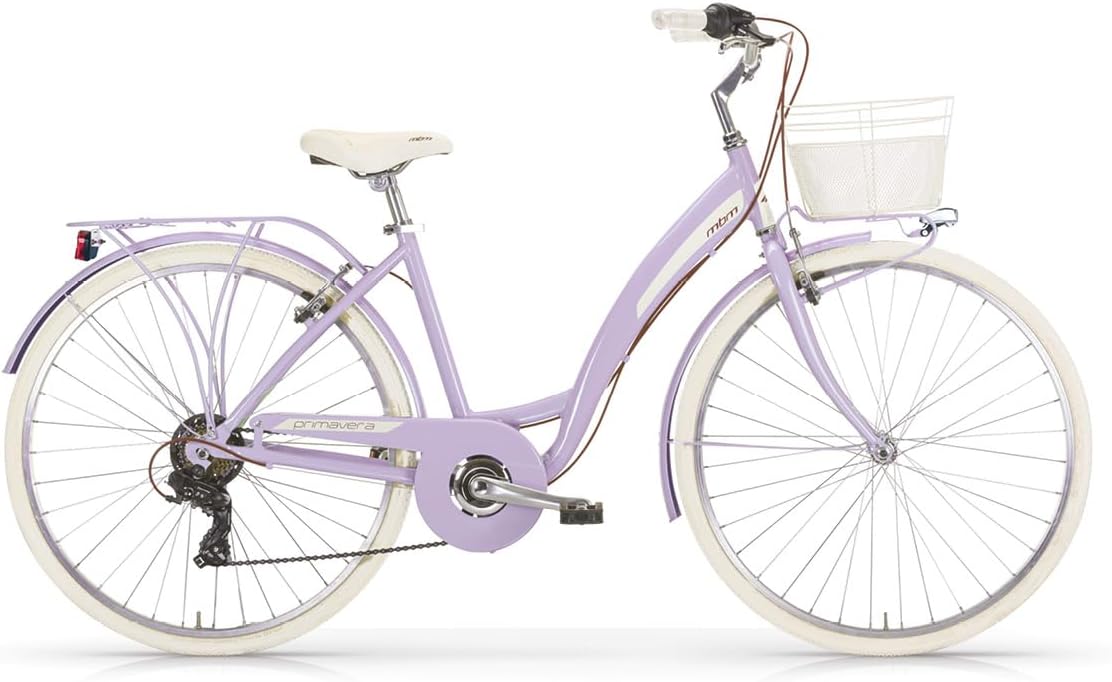 Bicicletta City Bike MBM Primavera Donna Ruota 28 Cambio 6 Velocità