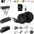 BAFANG Motore Centrale 48V 52V 1000W - Kit Motore Centrale BBS-HD con Batteria (Opzionale) e Display LCD per Movimento Centrale 68 73 100 120mm, Kit Conversione E-Bike 8fun BBS03 G320