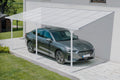 Cazeboo Tettoia per terrazza, auto addossata KLEO 500L300 alluminio Bianco