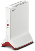 FRITZ!Repeater 6000 Edition International, Ripetitore - Wi-Fi 6 extender Triband con 2x 2.400 Mbit/s (5 GHz)  1.200 Mbit/s (2,4 GHz), Mesh, Access Point, 2x Gigabit LAN, Interfaccia in italiano