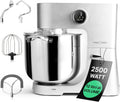 ProfiCook® Robot da cucina con ciotola XXL da 12 litri | Impastatrice con motore Longlife da 2500W | Ingranaggi in metallo e display a LED | Food Processor per impasti fino a 8,5 kg | PC KM 1254