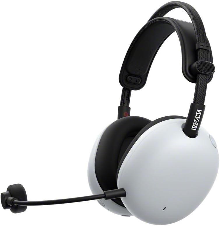 INZONE H9 II Cuffie da gaming wireless con cancellazione del rumore – Audio spaziale a 360°, Microfono con riduzione del rumore, Batteria da 30 ore, Design leggero, Bluetooth Cablato, PC – White