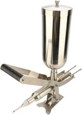 Riempitrice per Ciambelle 4 5L Macchina Riempitrice Manuale per Crema per Ciambelle in Acciaio Inossidabile 304 per Torta di Pane Churros Macchina per Ciambella Premium in Materiale