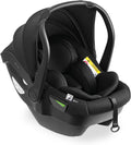 hauck Ovetto Neonato Drive N Care - Seggiolino Auto con Incl. Riduttore Seduta e Rialzo - Ovetto Auto con Poggiatesta e Cintura Regolabile, Per Bimbi da 0 Mesi (40-87cm), Base Isofix Non Incl. - Nero