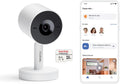 Netatmo Videocamera Interna di Sorveglianza Advance con riconoscimento facciale, otturatore intelligente, Wi-Fi, rilevamento movimenti, visione notturna, archiviazione locale, 2K HDR, 2x SD - Bianca
