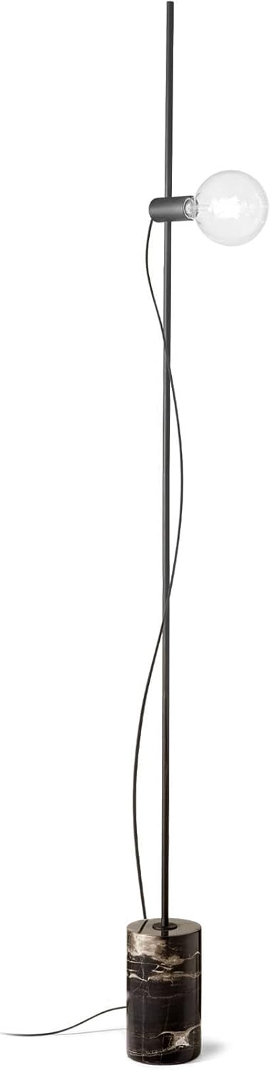 Ideal Lux Eva PT1 Floor lamp black marble base