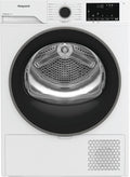 Hotpoint Ariston HPT 93D BS IT – Asciugatrice 9 Kg A Pompa di Calore, Libera Installazione, Classe D, PetHair Care, Gentle Care, Riduzione Delle Pieghe. 84,6 x 59,8 x 60,7 cm